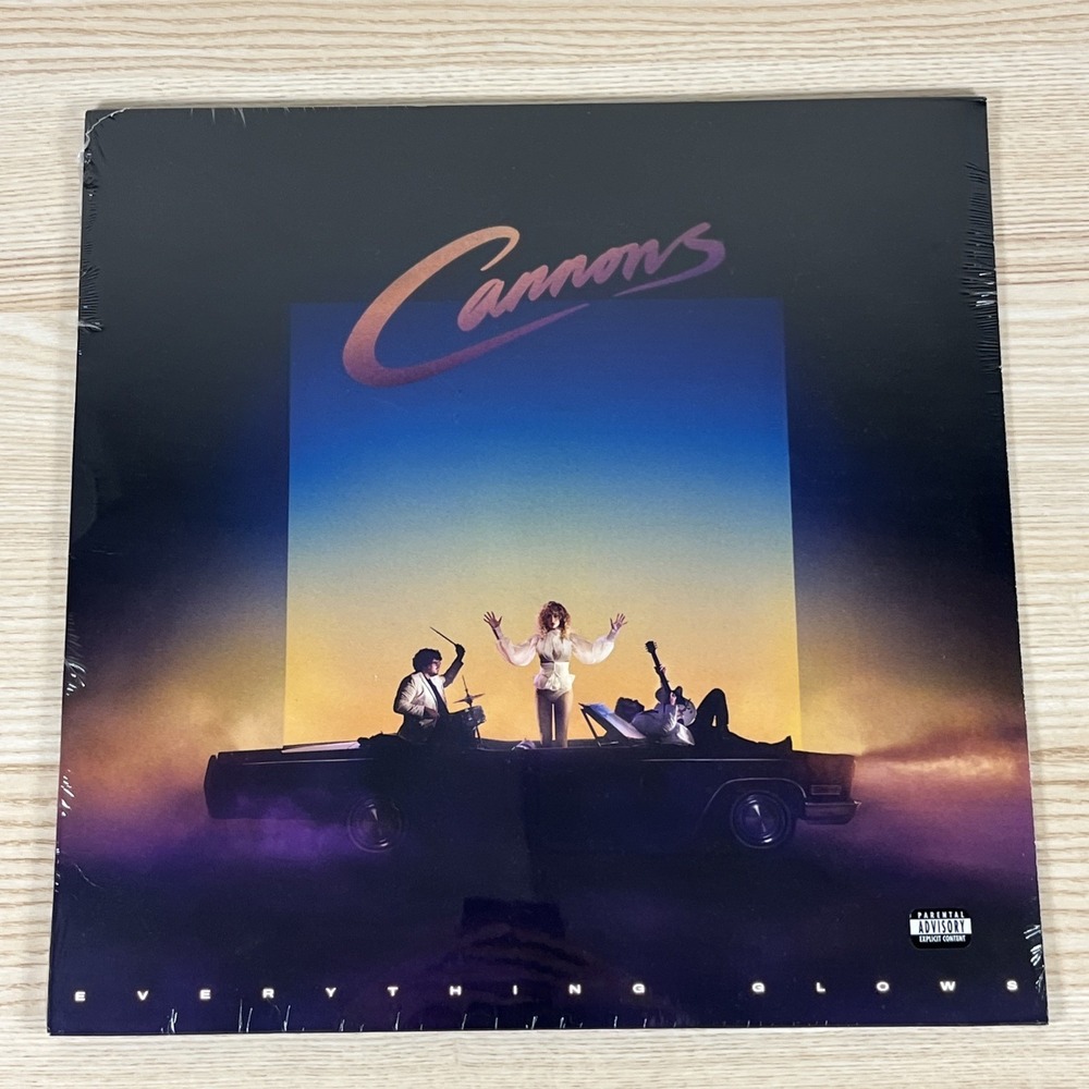 Cannons EVERYTHING GLOWS Limited Edition NEW SEALED GOLD COLORED VINYL LP